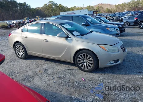 2012 Buick Regal из США, поврежденный, VIN 2G4GR5EK2C9162617